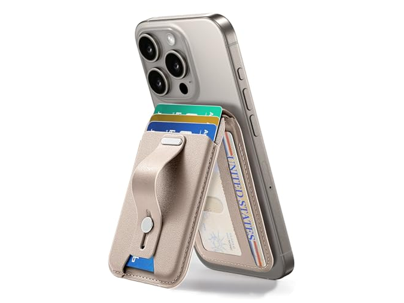 Carteira MagSafe com 5 Carteiras Bloco RFID ajustável