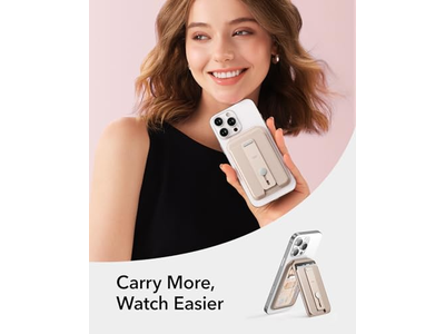 Carteira MagSafe com 5 Carteiras Bloco RFID ajustável