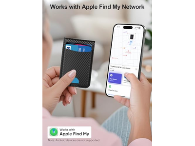 Carteira MagSafe com encontrar meu suporte magnético cartão ajustável Suporte 6