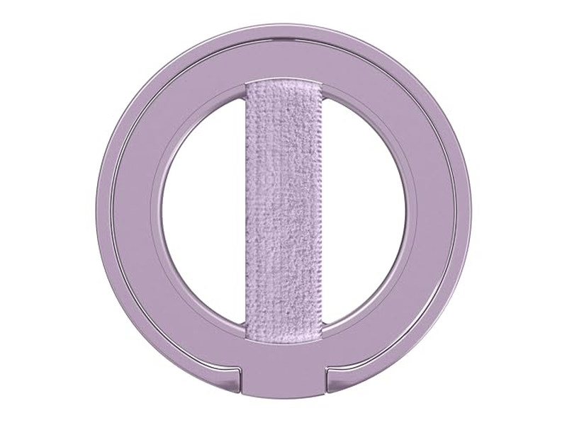 Suporte de aperto do telefone com alça de dedo substituível e suporte de anel magnético