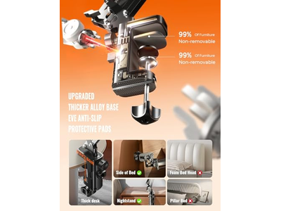 Titular do telefone para Bed Magsafe Telefone Suporte