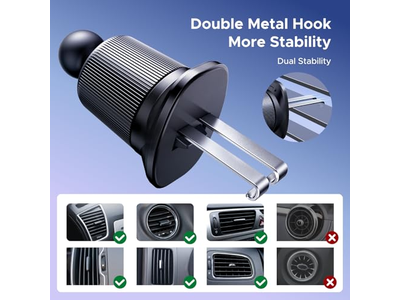 Montagem de telefone para Magsafe Air Vent Carro Suporte