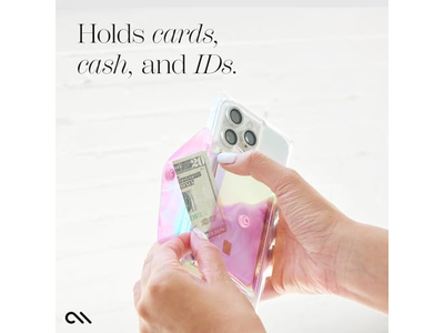 Carteira magnética Fina para iPhone - comporta até 5 cartões