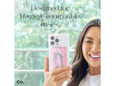 Carteira magnética Fina para iPhone - comporta até 5 cartões