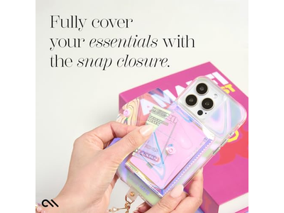 Carteira magnética Fina para iPhone - comporta até 5 cartões