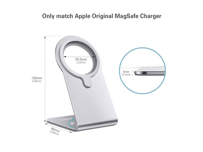 Suporte para carregador MagSafe CreaDream suporte de alumínio
