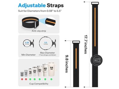 Ímãs Fortes Compatível com Frasco Stanley 16-64 oz 30oz