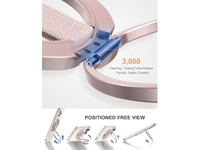 Suporte Ultra telefone Apoio com alça elástica substituível e suporte magnético