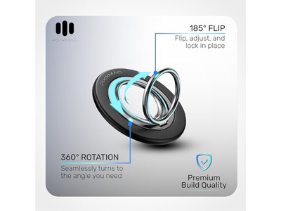 Magnético ultra forte Titular da Anel Telefone para MagSafe