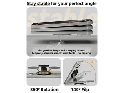 Magnético Ultra-Thin Suporte do anel multi-angle do aperto do telefone Suporte 360degree Ro