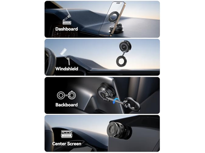 Magnético de vácuo Telefone titular para o carro